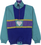 Fleece Pullover bunt