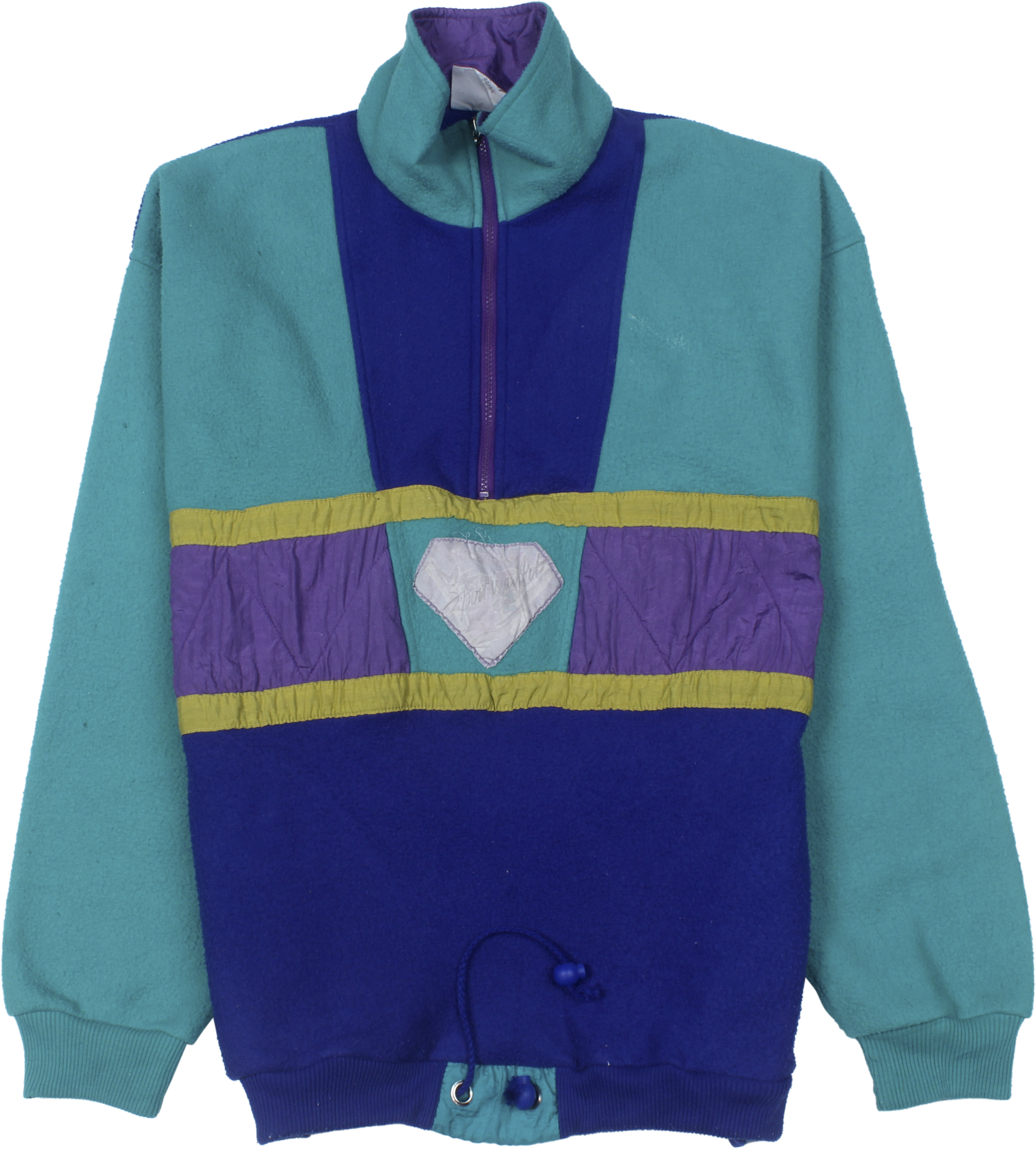 Fleece Pullover bunt