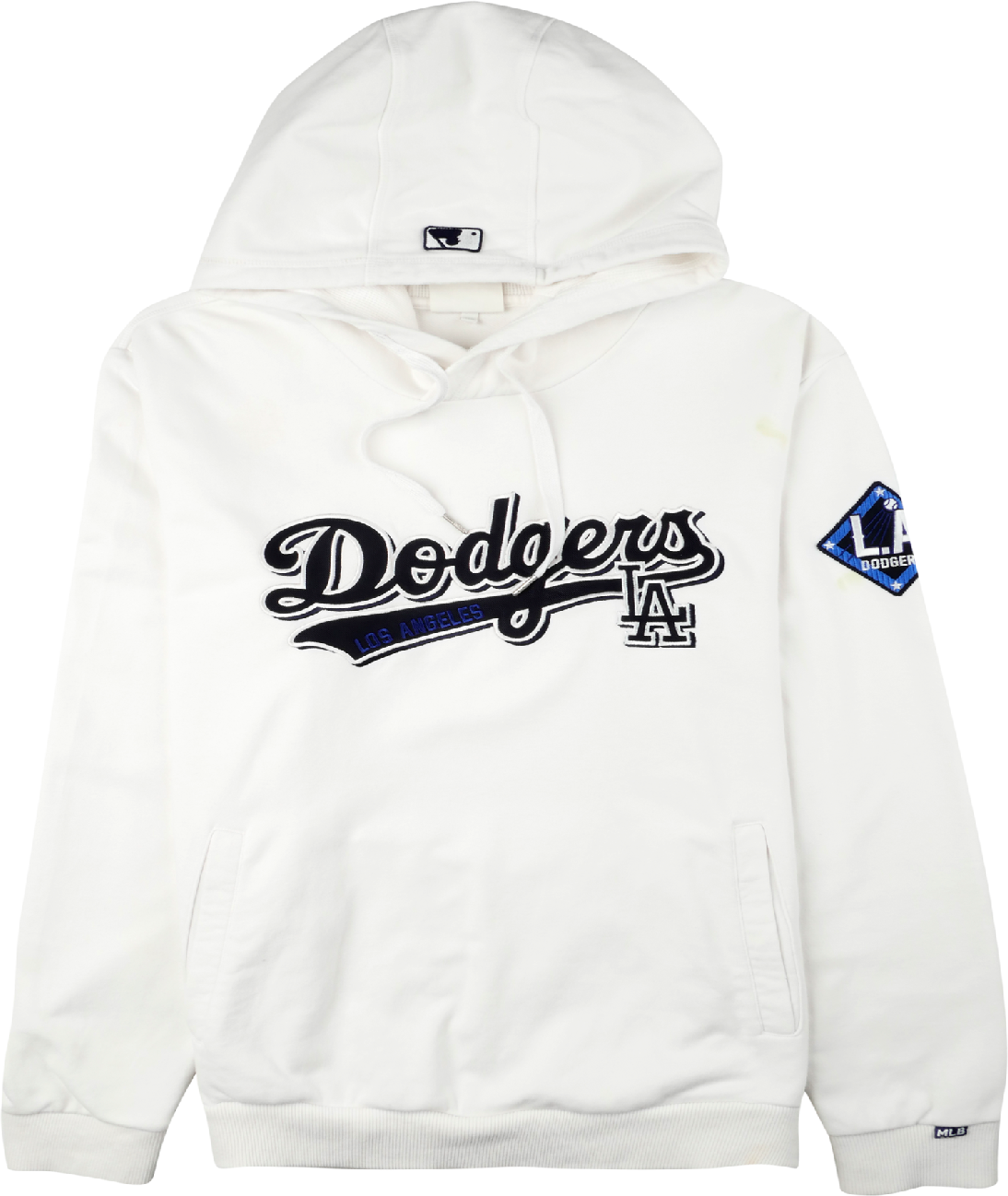 Mlb Kapuzen Pullover weiß