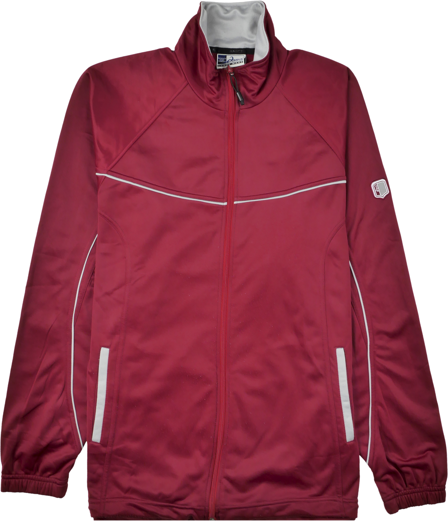 Asics Track Jacke rot