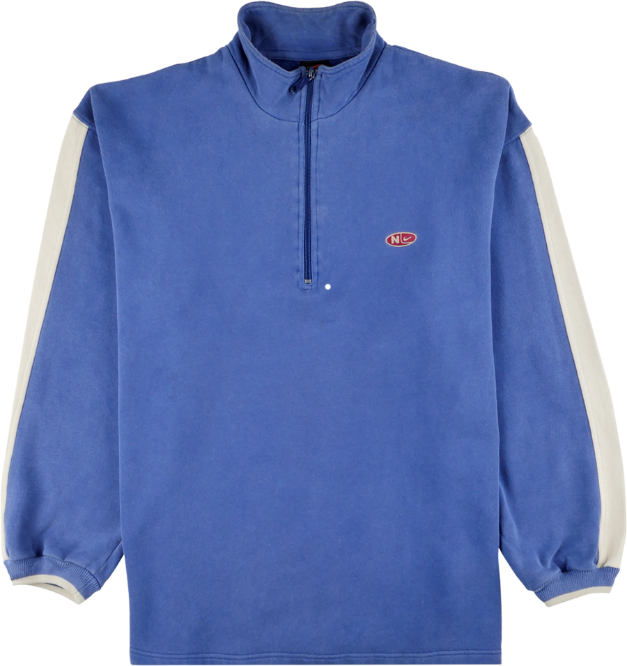 Nike Half Zip Pullover blau