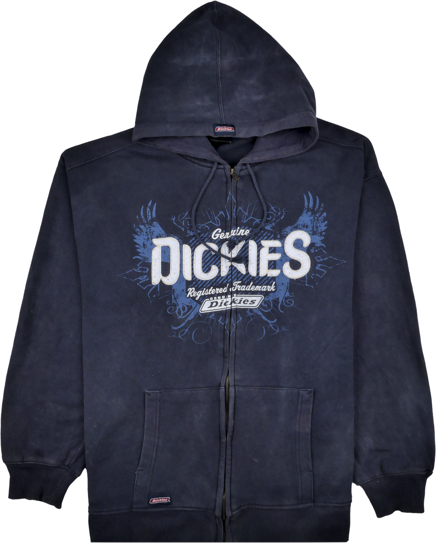 Dickies Zip Pullover blau