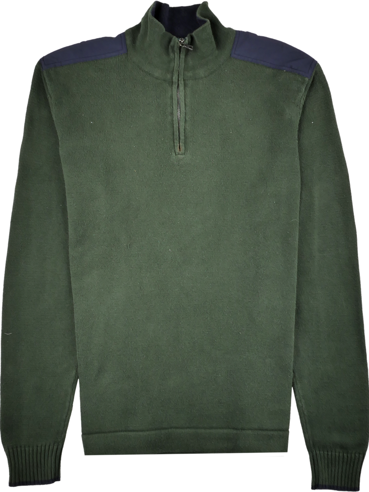 Nautica Half Zip Pullover grün