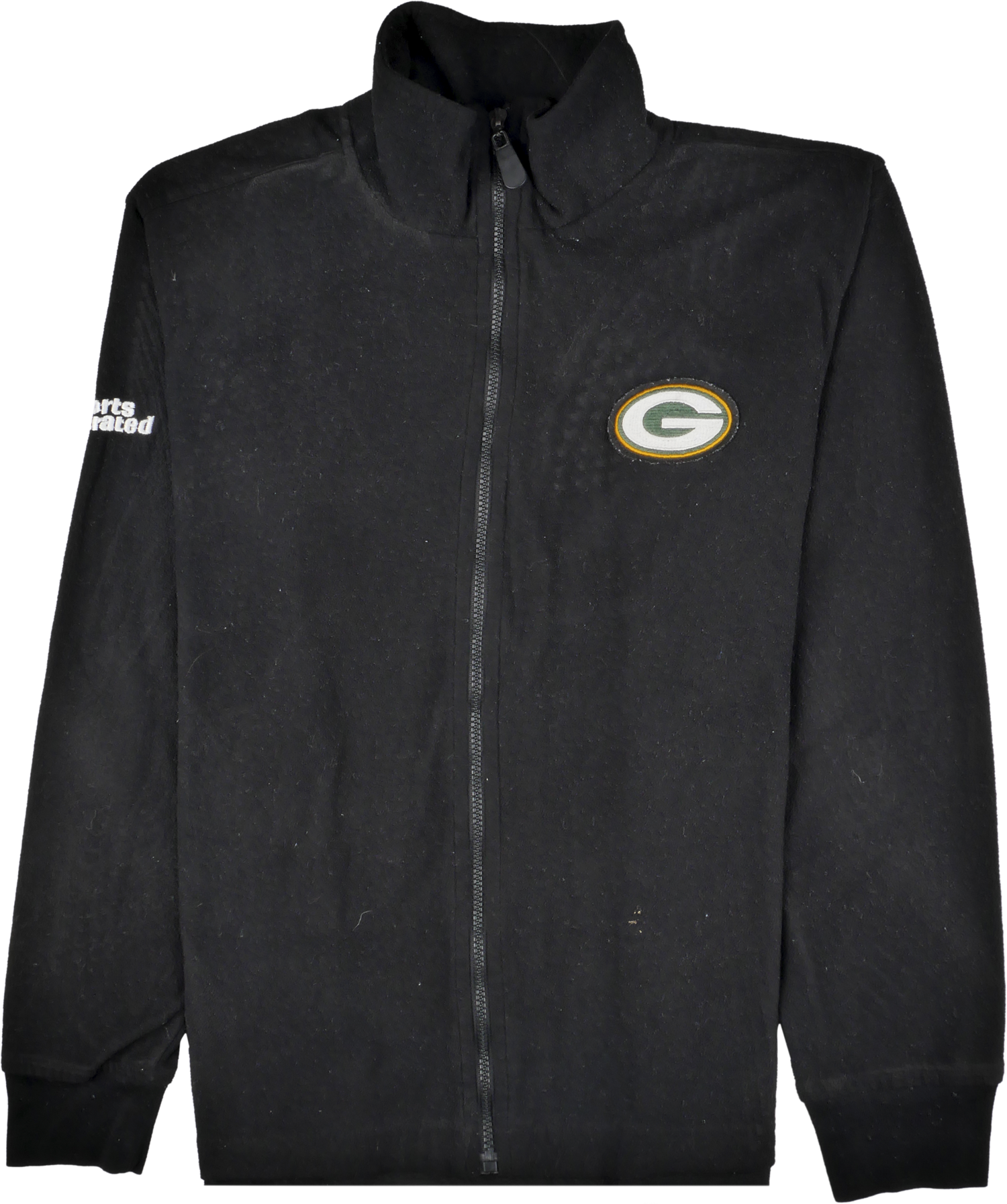 Nfl Fleece Jacke schwarz