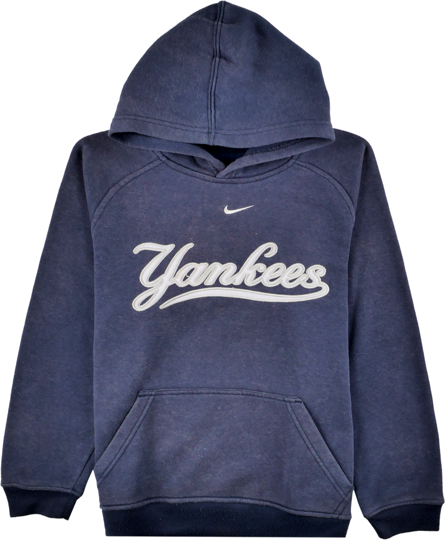 Nike Kapuzen Pullover blau New York Yankees