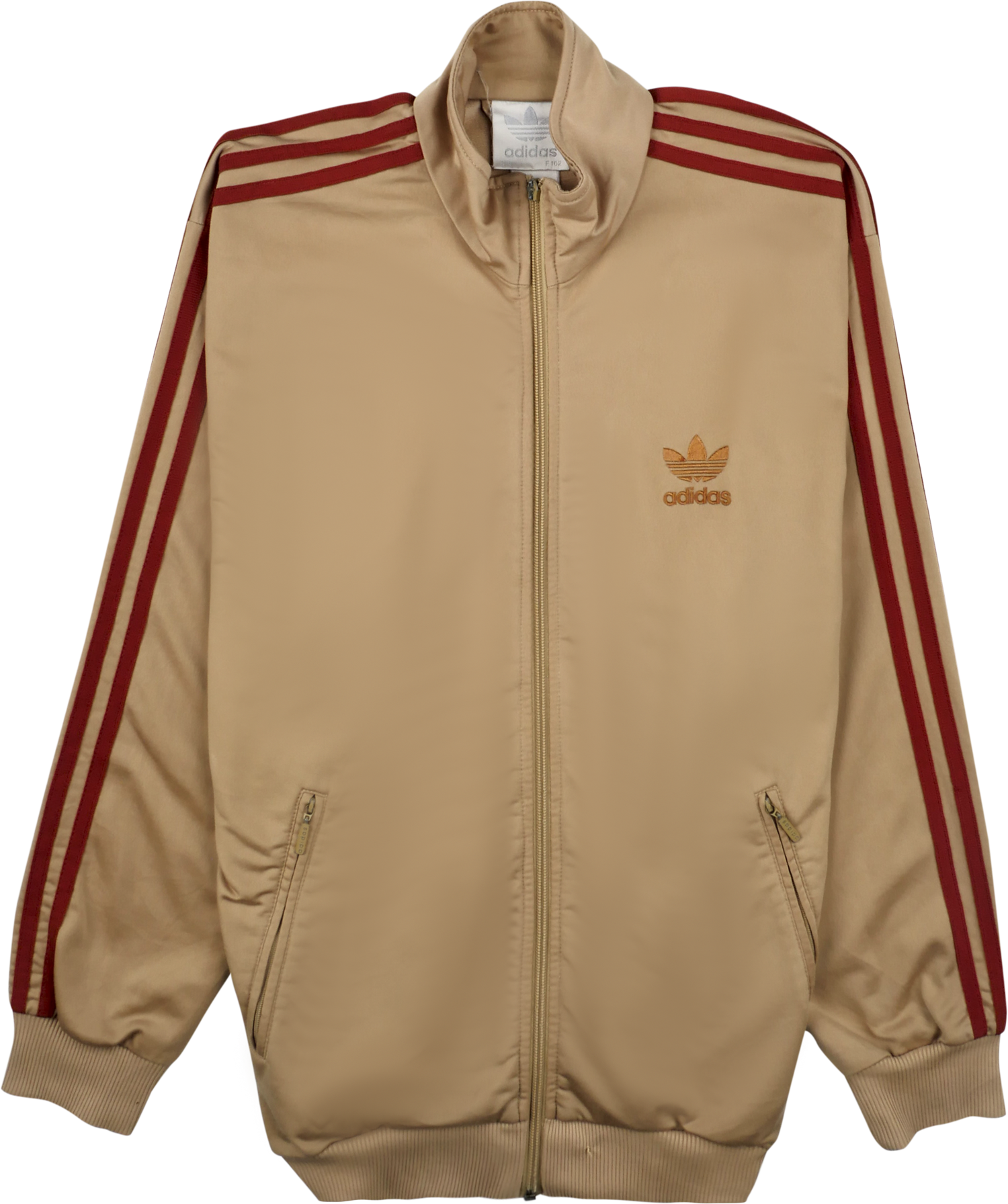 Adidas Track Jacke beige