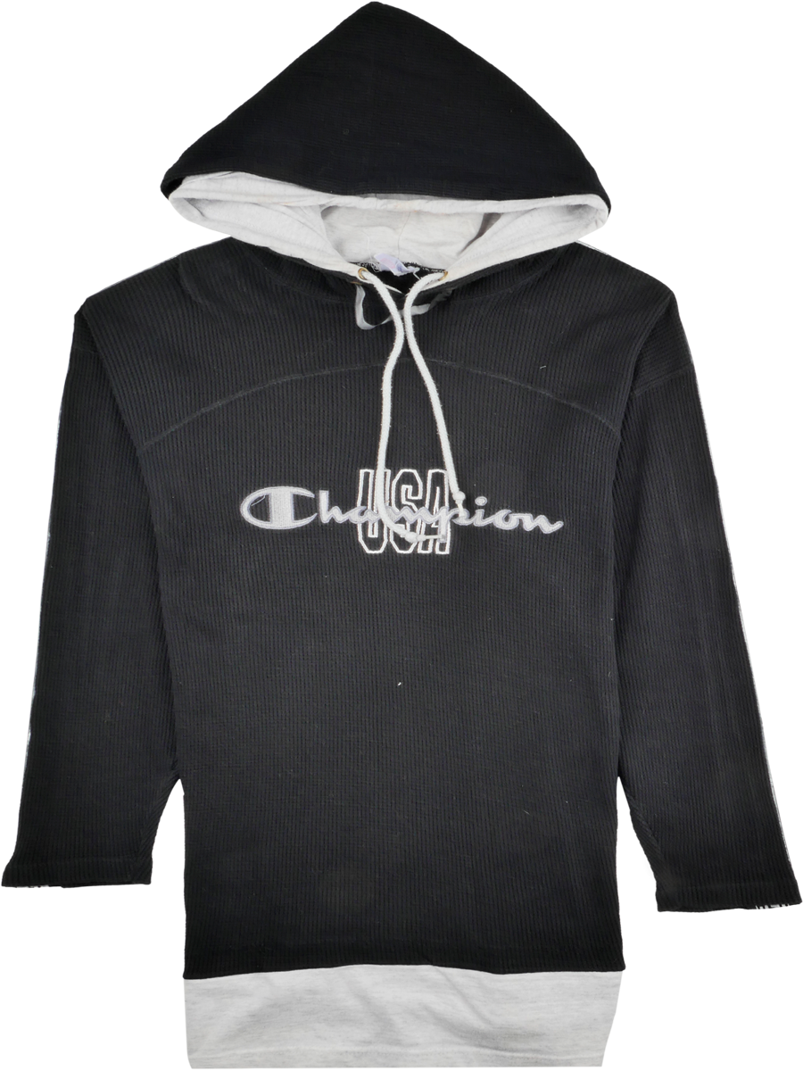 Champion Kapuzen Pullover schwarz