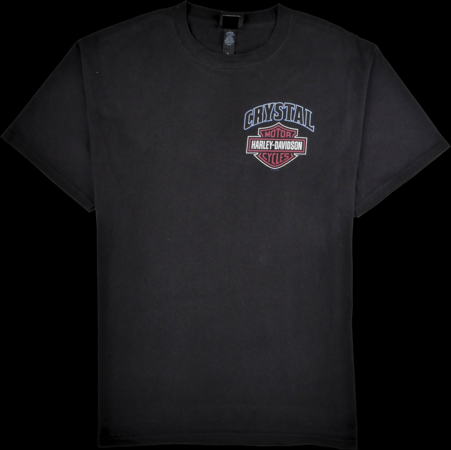 Harley Davidson Grafik T-Shirt schwarz