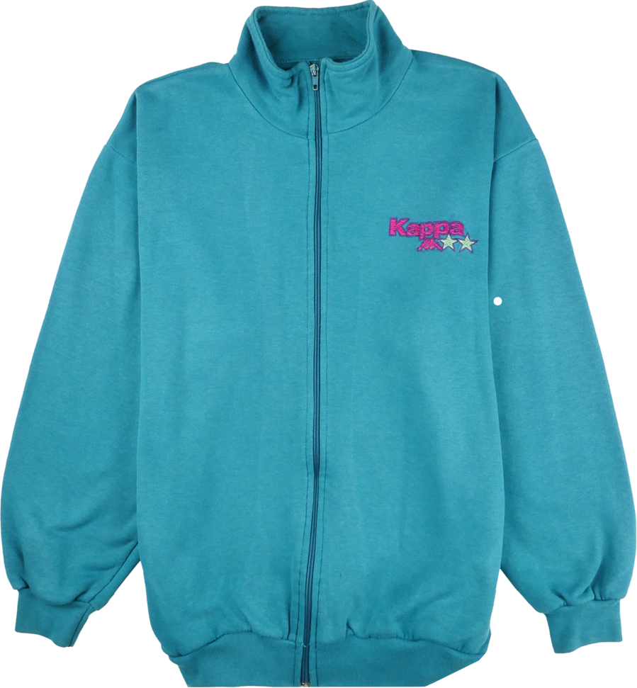 Kappa Zip Pullover blau