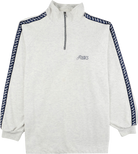 Asics Half Zip Pullover weiß