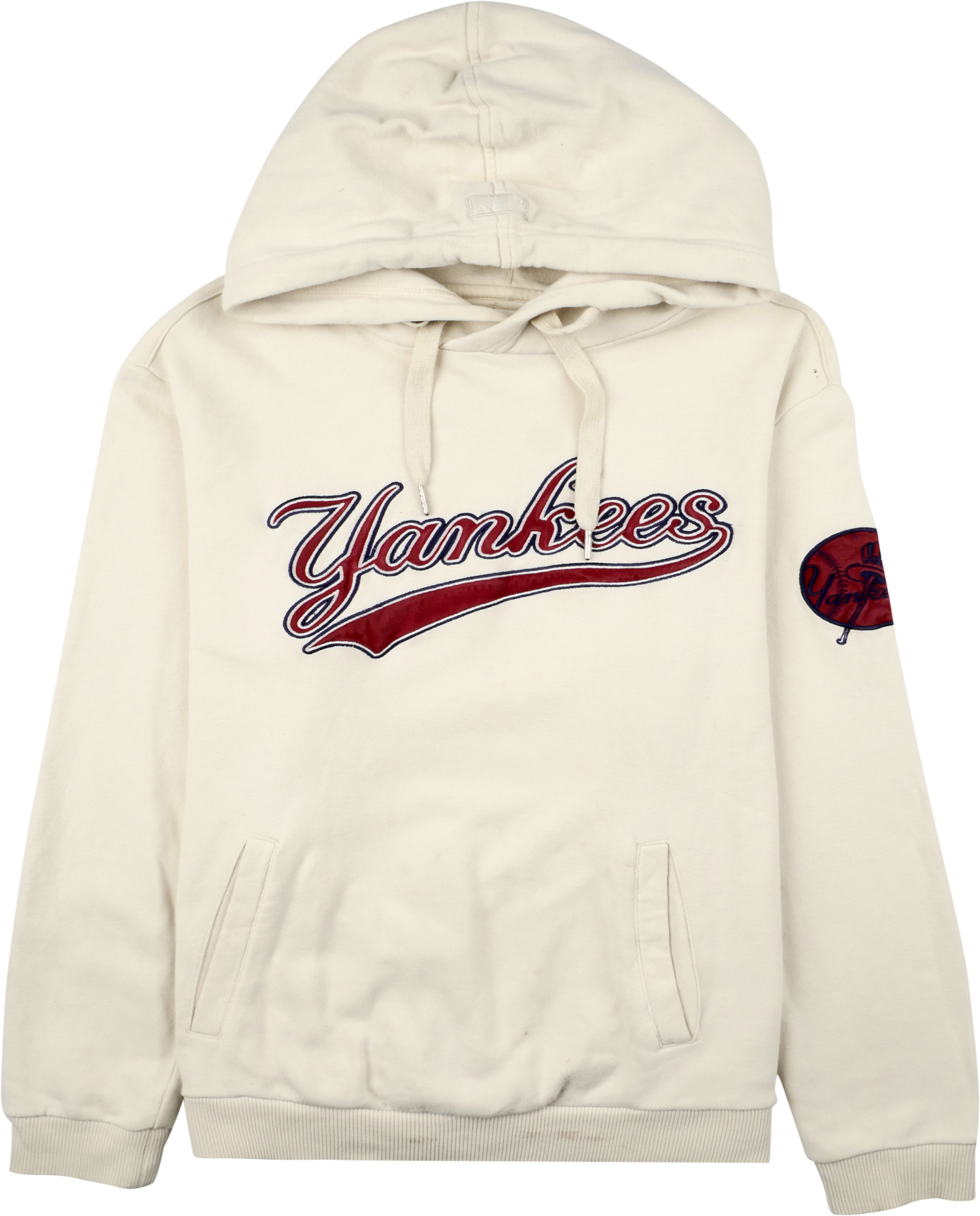 Mlb Kapuzen Pullover beige New York Yankees