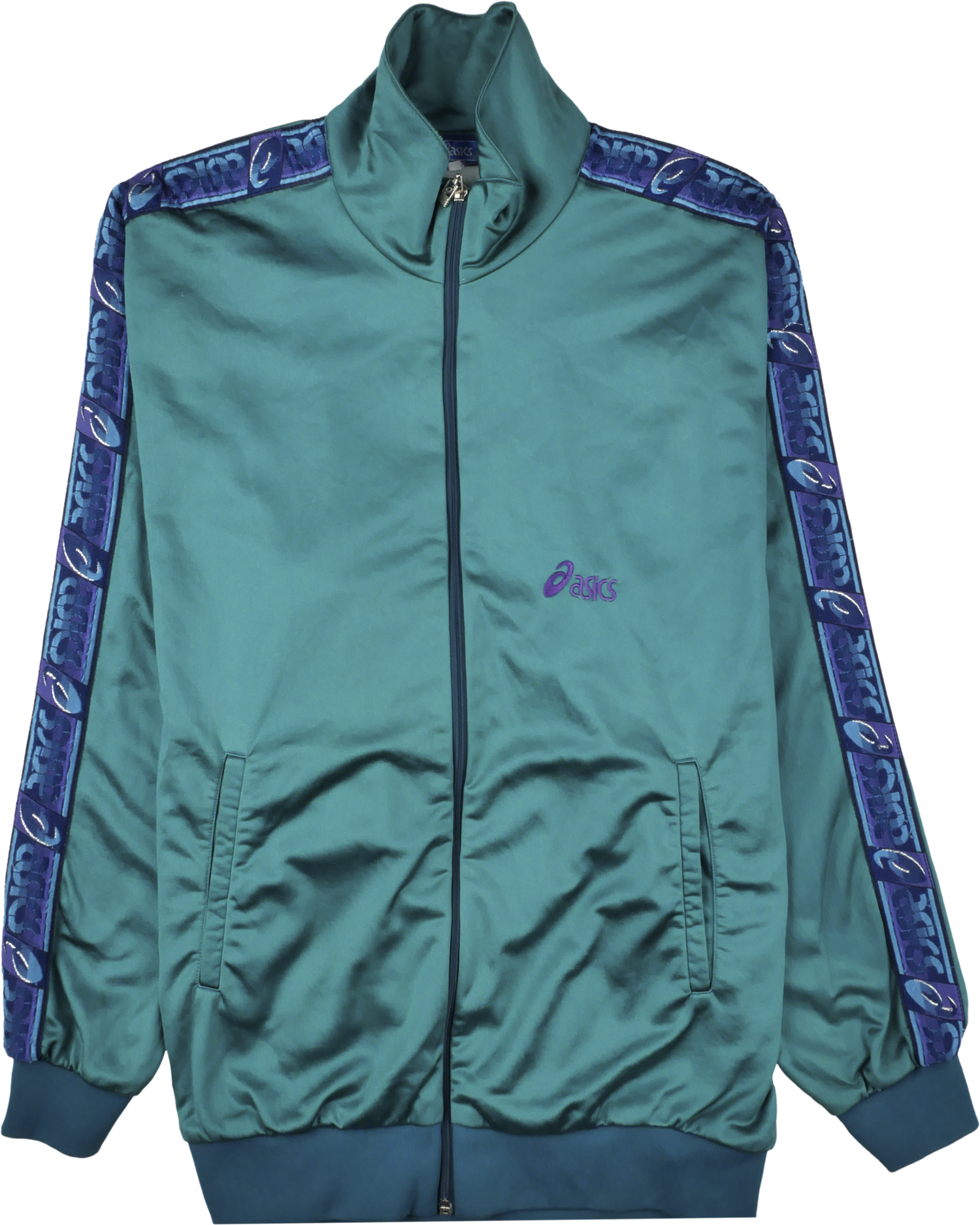 Asics Track Jacke grün