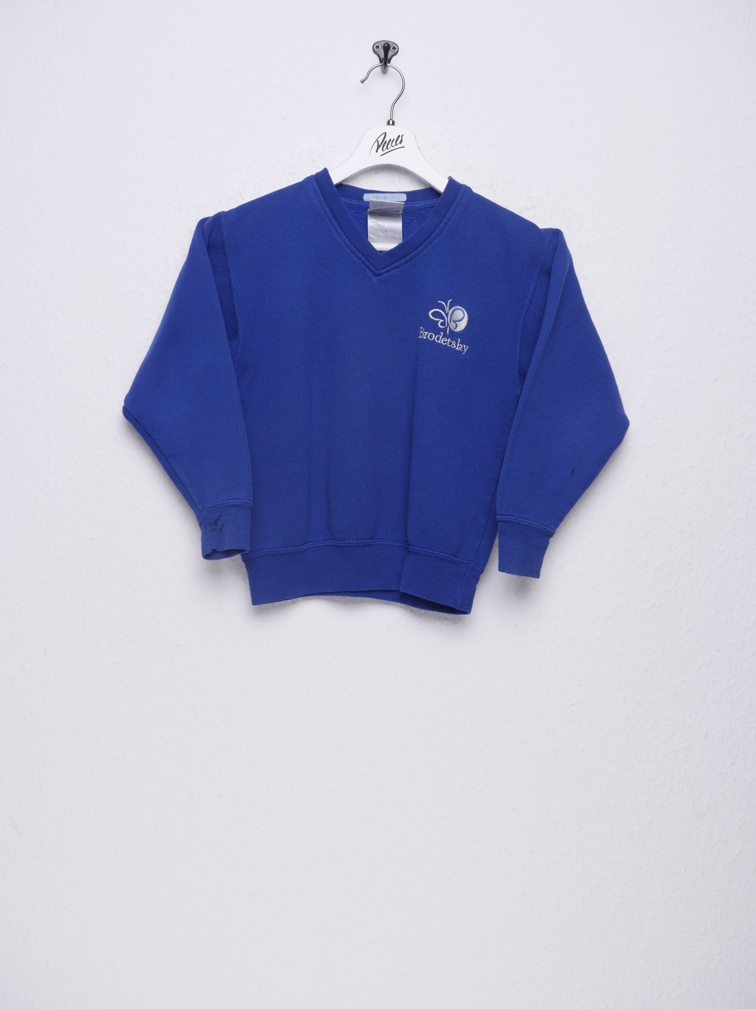 Russell Athletic Brodetsky embroidered Logo blue Sweater - Peeces