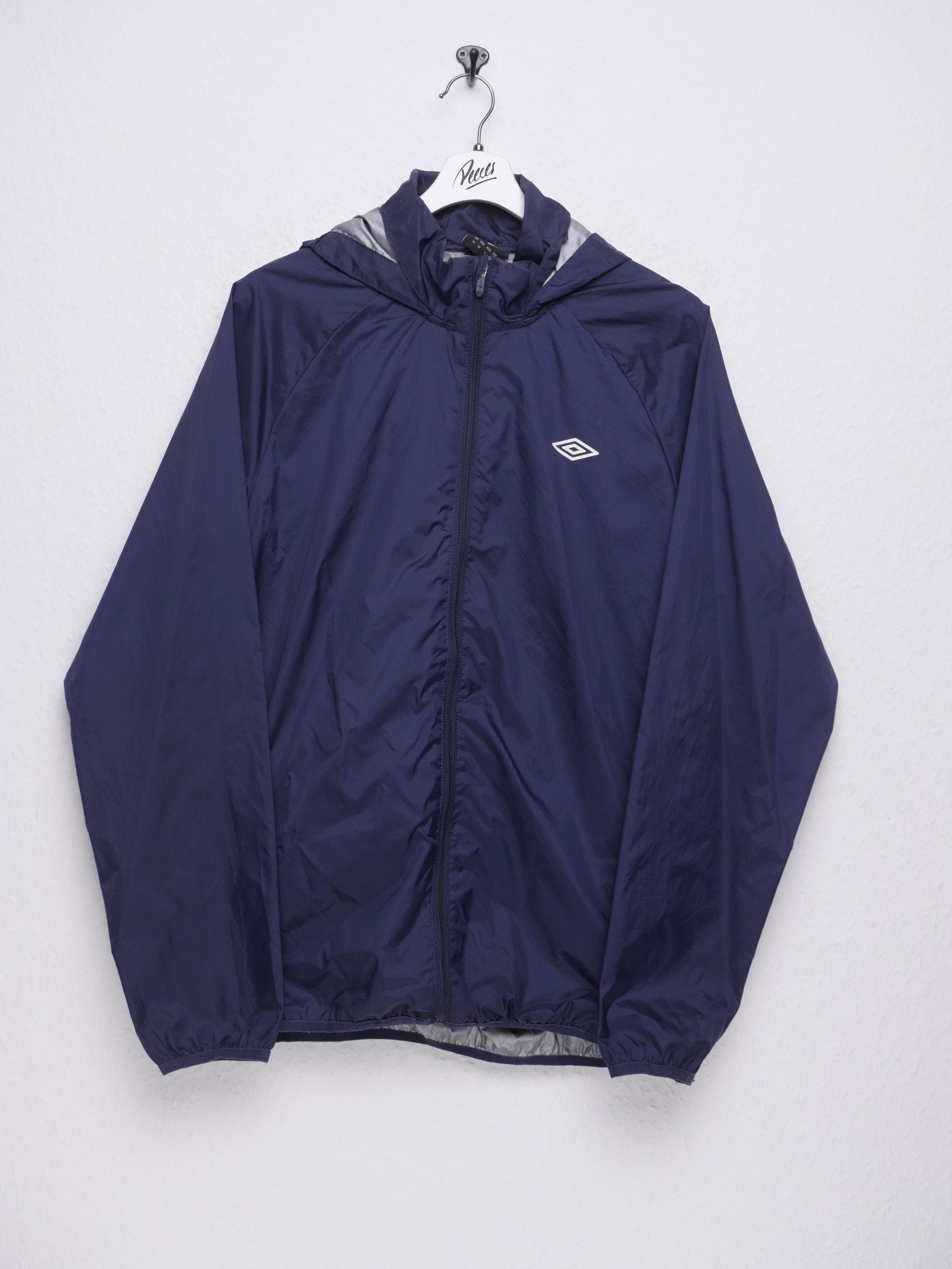 Umbro printed Logo navy Track Jacke - Peeces